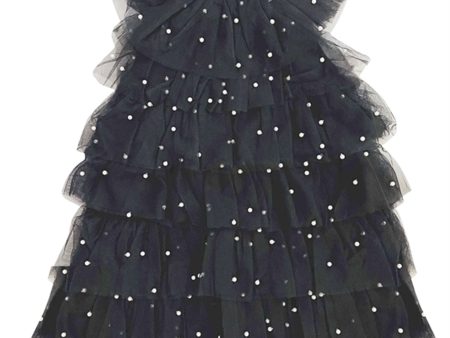 Dolly by Le Petit Tom Pearl Tutully Tiered Tulle Tuttu Klänning Black Fashion