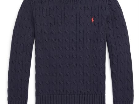 Polo Ralph Lauren Boys Pullover Stickad Tröja Rl Navy Sale