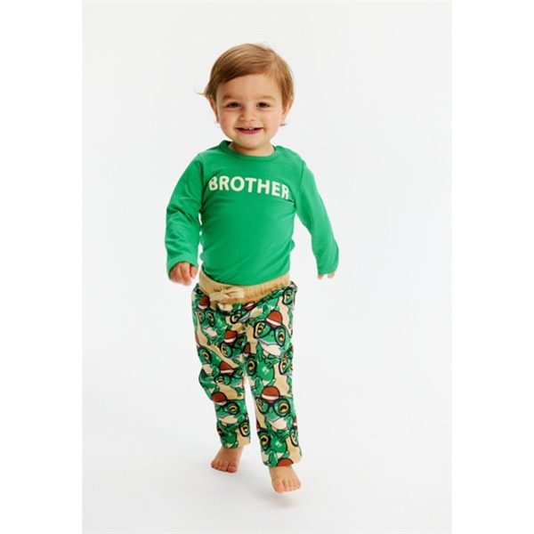 The NEW Siblings Bright Green Brother Body Online Hot Sale