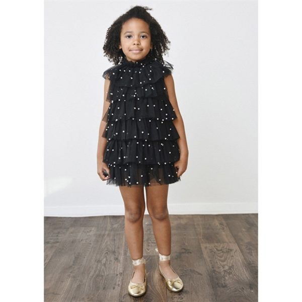 Dolly by Le Petit Tom Pearl Tutully Tiered Tulle Tuttu Klänning Black Fashion