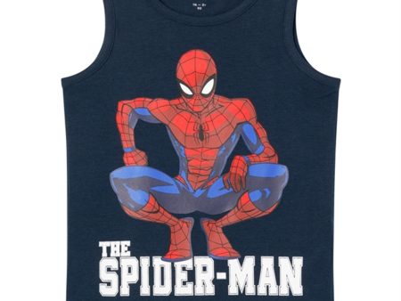 Name it Dark Sapphire Nihil Spiderman Tank Topp For Cheap