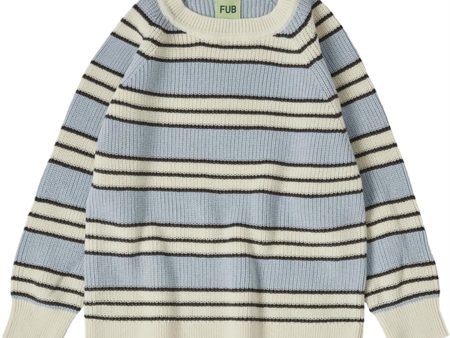 FUB Cloud Mulberry Rib Sweater Cheap