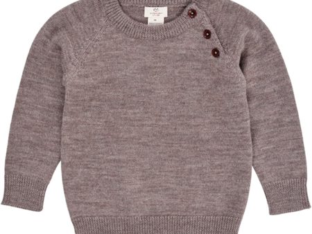 Copenhagen Colors Natural Melange Merino Classic Pullover Fashion