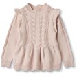 Fliink Peach Whip Alilly Peplum Pullover For Cheap