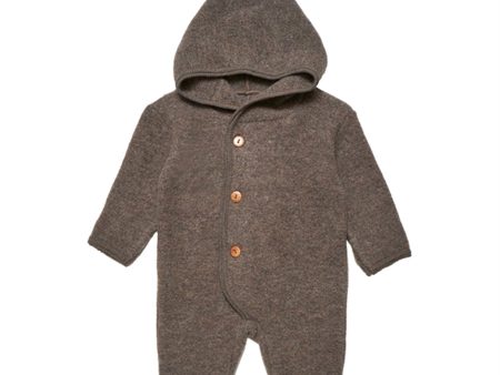 Huttelihut Overall Pixie Soft Ull Billie Cocoa Brown on Sale