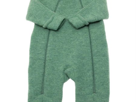 Joha Soft Ull Green Onesies 2-i-1 Fashion