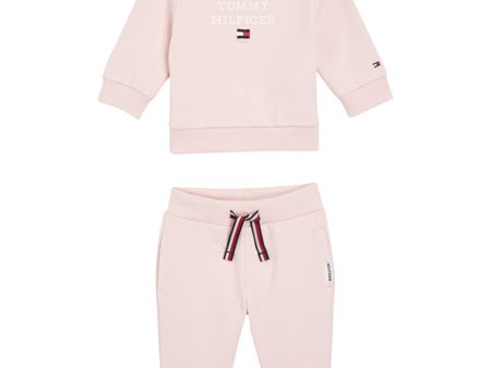 Tommy Hilfiger Bebis Th Logo Set Whimsy Pink Online