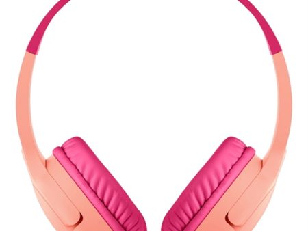 Belkin SOUNDFORM Mini Wireless On-Ear Headphones Pink Online now