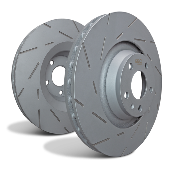 EBC 2021+ Ford Bronco   19-23 Ford Ranger 2WD 2.3T (Gas) USR Slotted Rear Rotors Discount