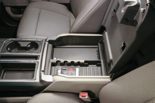 Tuffy Console Safe W  Combo Lock For Ford Fseries Flow Thru Console For Cheap