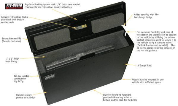 Tuffy Laptop Computer Lockbox W  Keyed Lock Online Sale