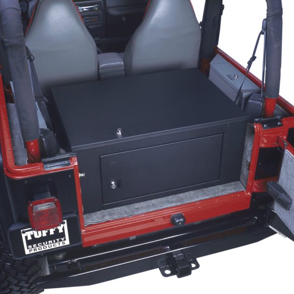 Tuffy Rear Cargo Lockbox Steel Black Hot on Sale