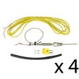 AEM Single K-Type Thermocouple Kit - 4 Pack For Sale